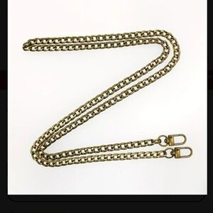 Crossbody replacement chain New Antique color Renew your bag 39"